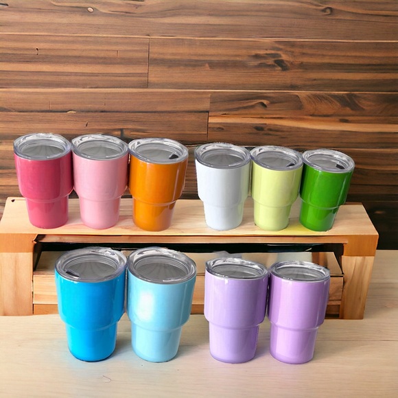 Mr. And Mrs. Mouse Ears Engraved with Name 2oz Mini Shot Glass Tumbler - Picture 6 of 6